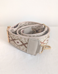 Jacq Strap – Mönstrad Axelrem för Väska (Made in Italy)