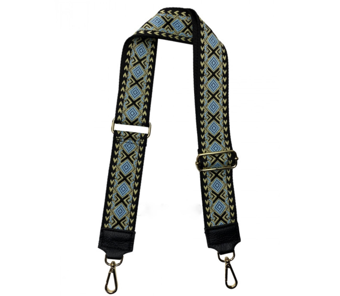 Jacq Strap – Mönstrad Axelrem för Väska (Made in Italy)